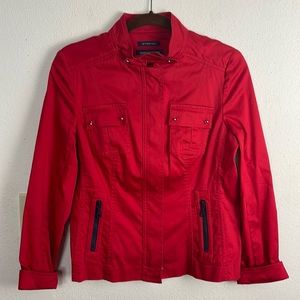 - Jones New York Signature  stretch cotton jacket.      S